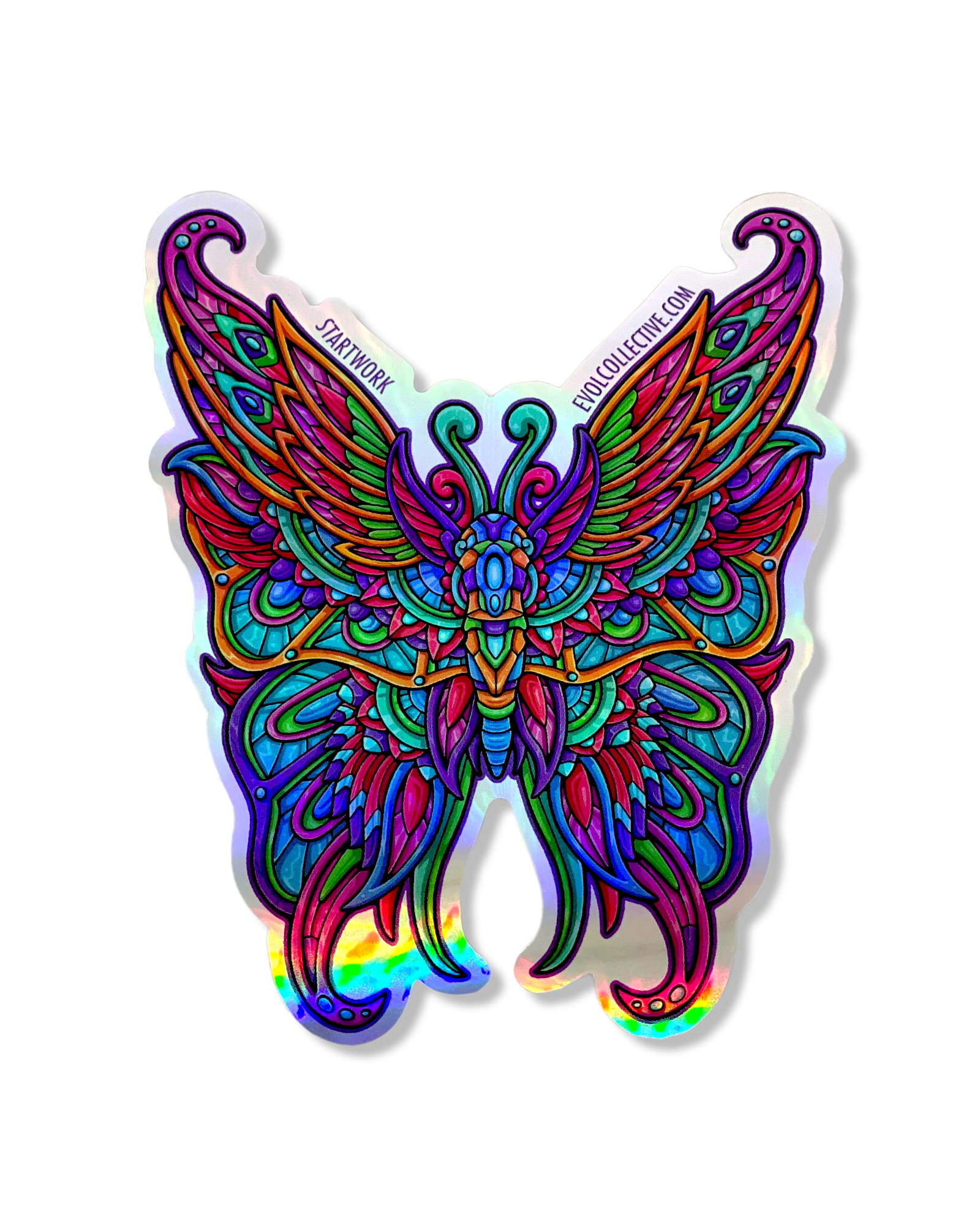 Ornament Butterfly Stickers