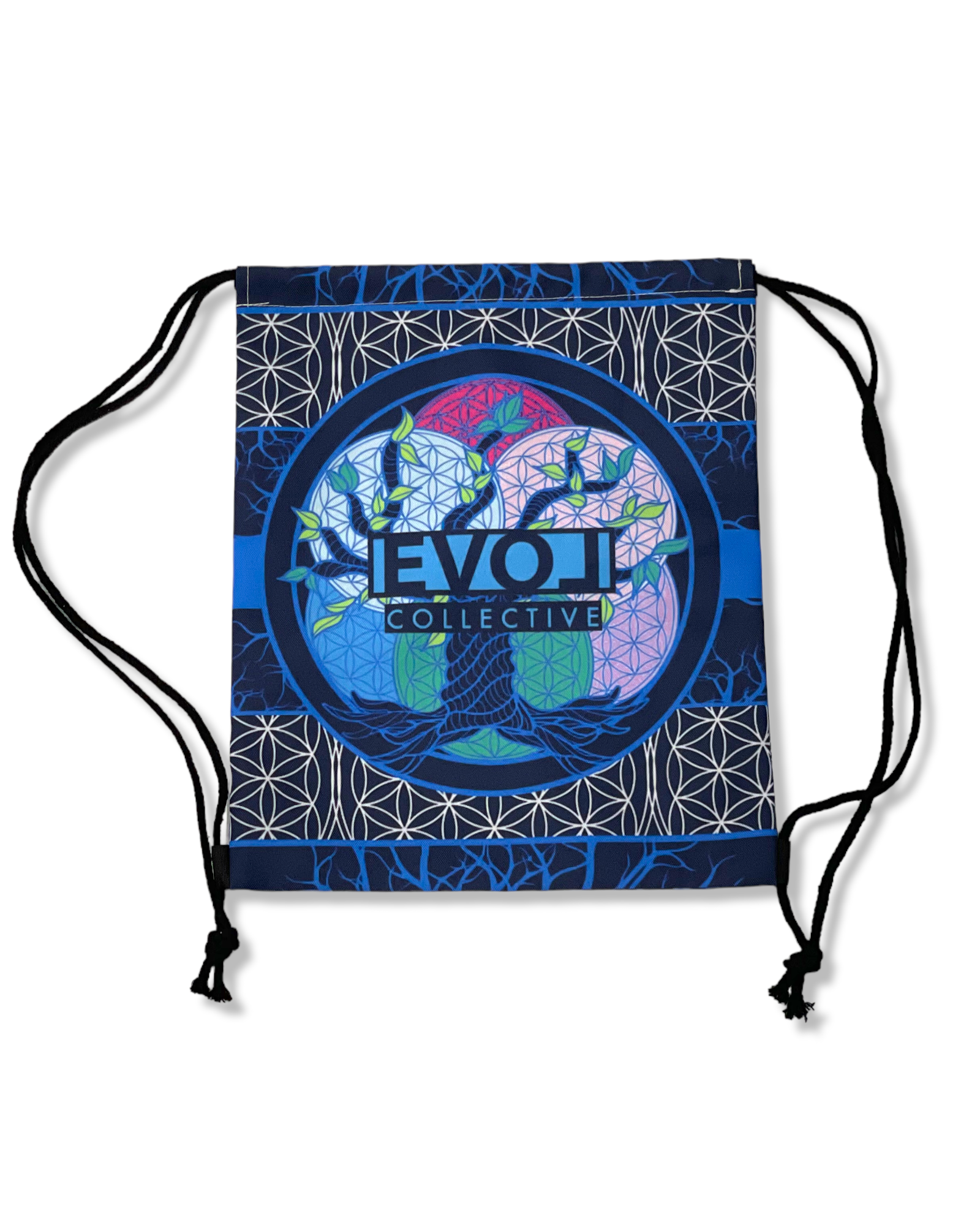 EVOL Collective String Bag - Blue