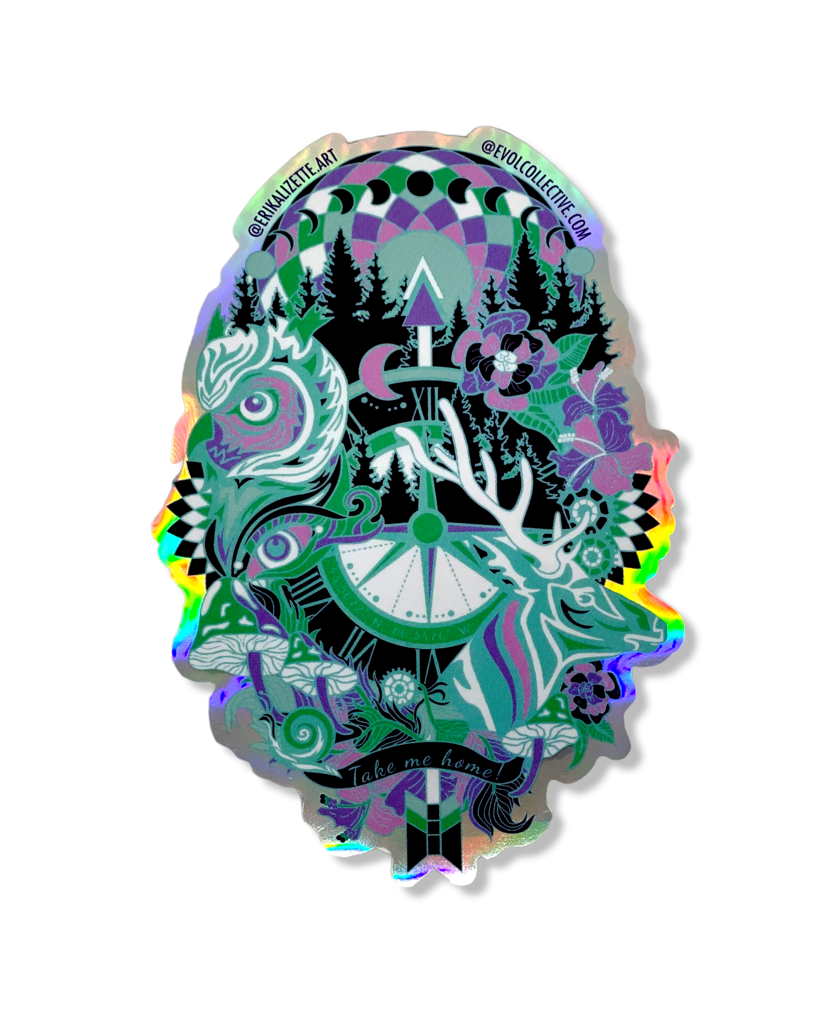 Enchanted Forest Sticker