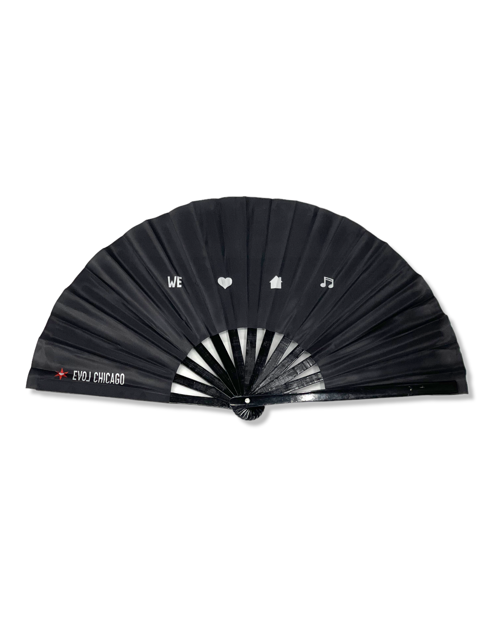Midnight WLHM Hand Fan