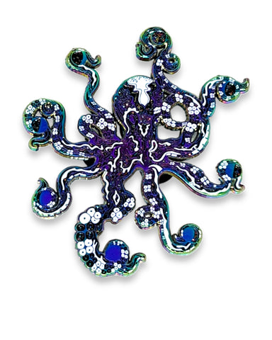 Cosmic Octopus Pin