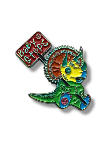 Wompy Baby Steps Pin