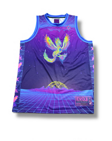 Phoenix Heart Sublimated Basketball Jersey