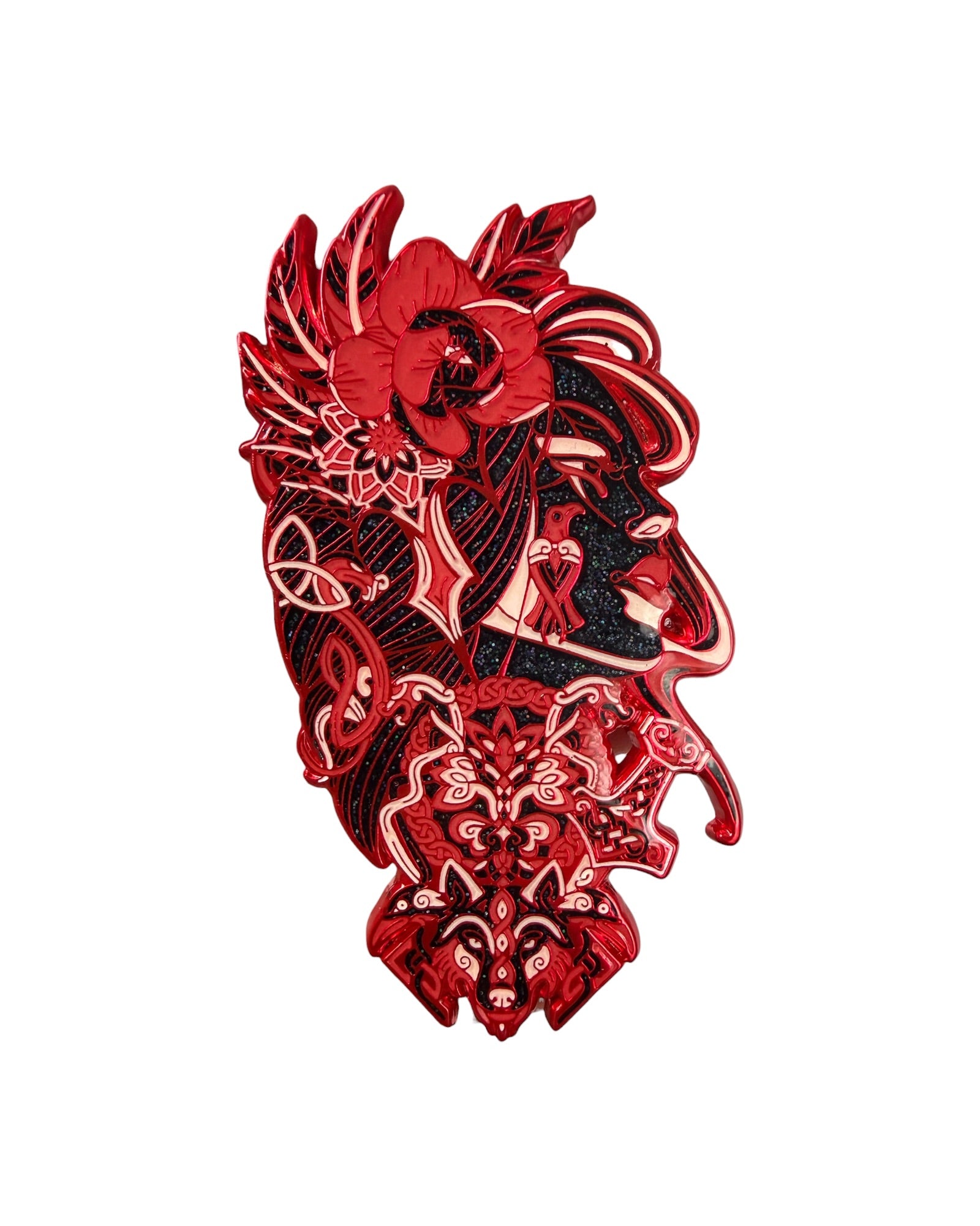 Freya Pin - Red Anodized Main image