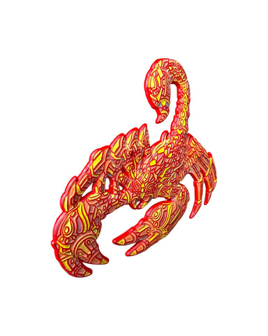 Apex Scorpion Pin - Red Anodized
