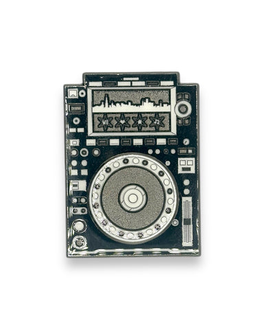 CDJ Pin - Gunmetal BLK