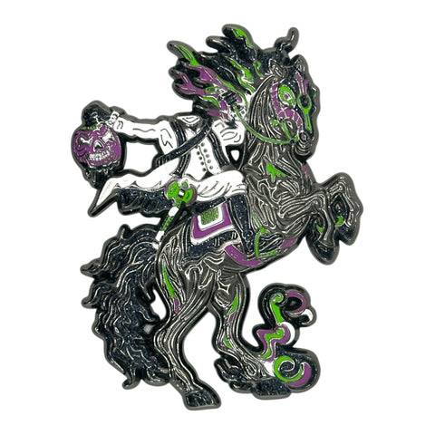 Headless Horseman Pin - Gunmetal