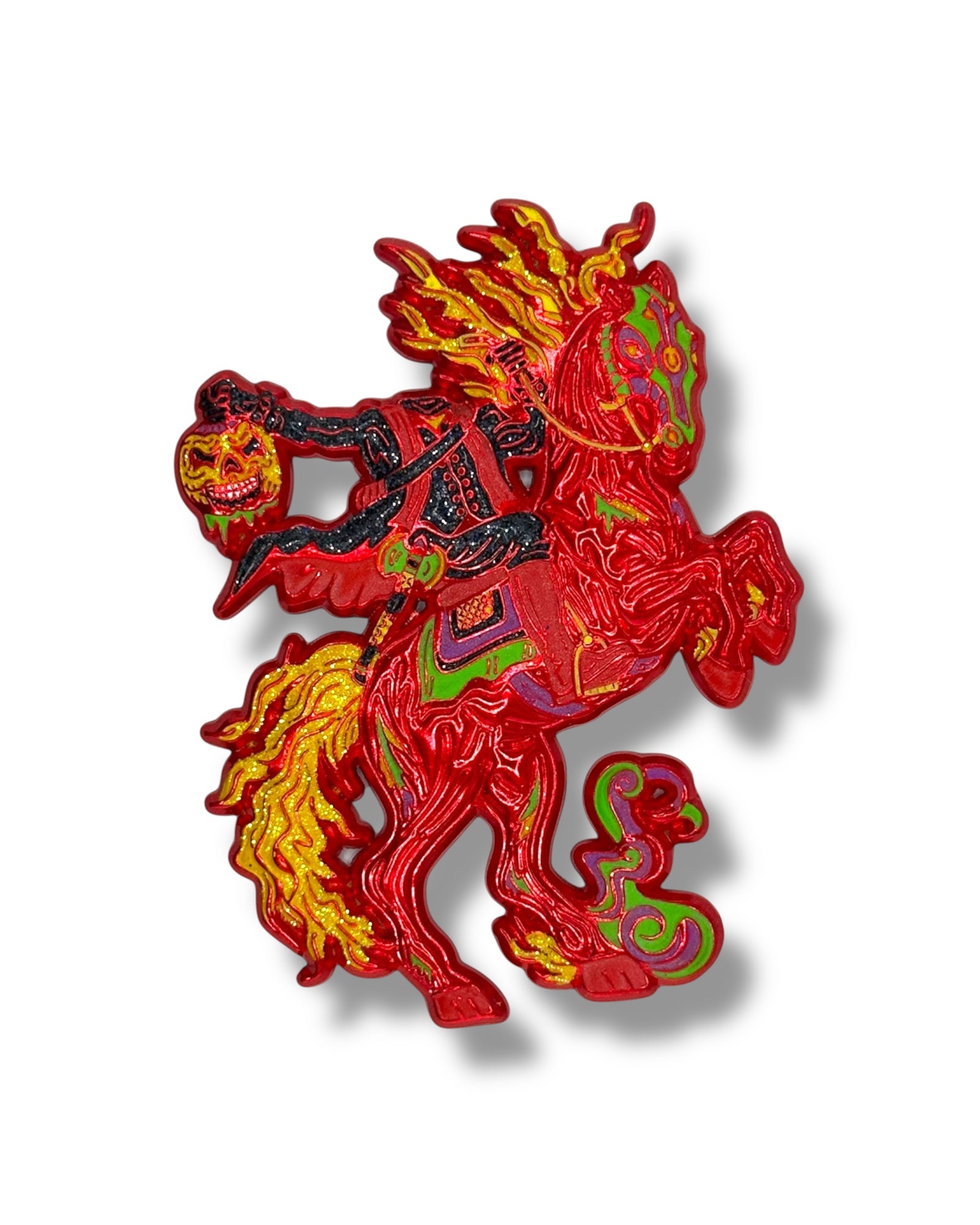 Headless Horseman Pin - Red Ano