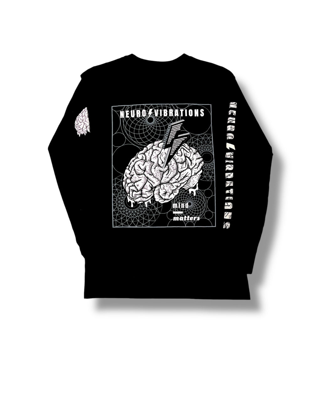 Neuro Vibrations Long Sleeve Cotton T-Shirt*