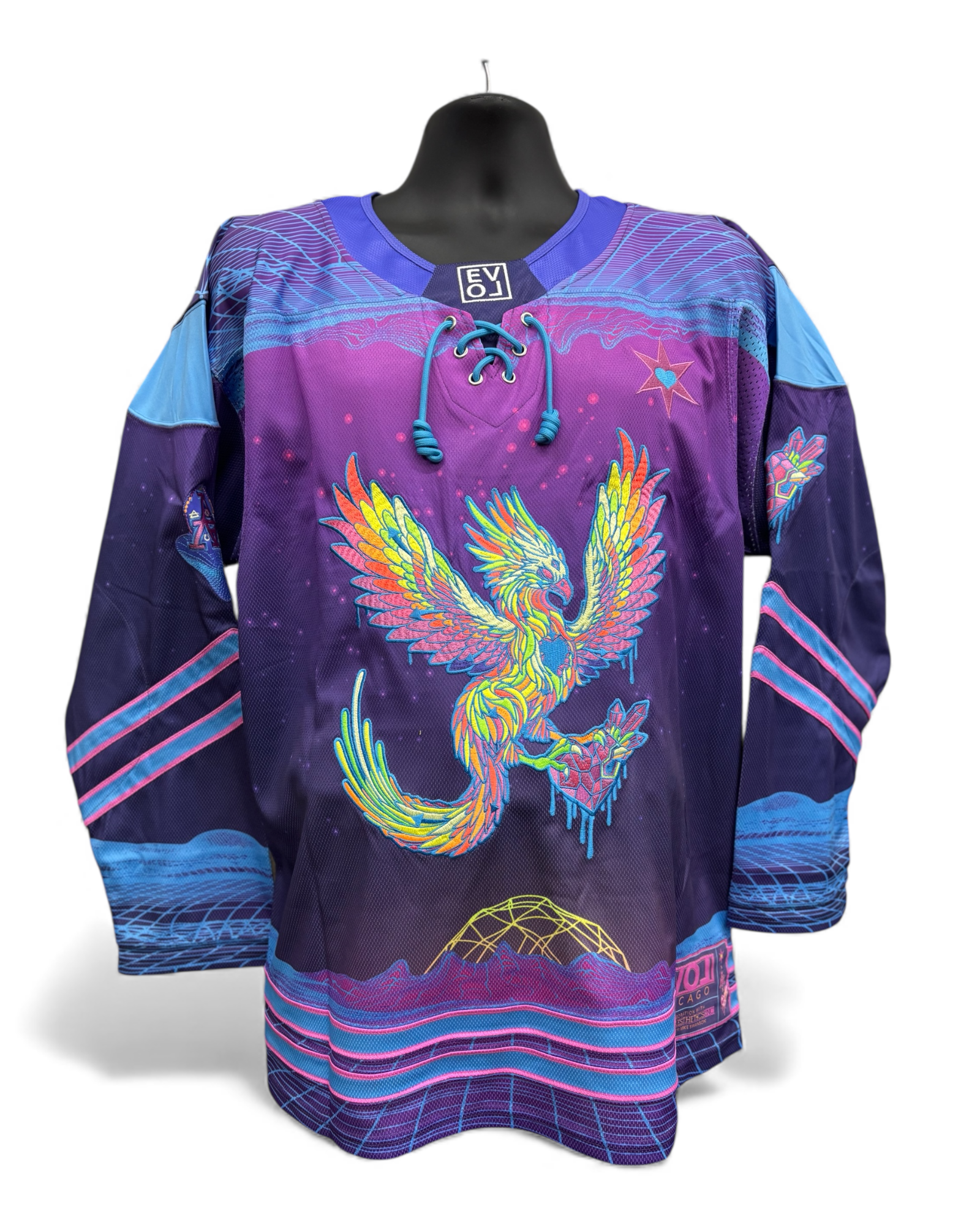 Phoenix Heart Sublimated Hockey Jersey Main image