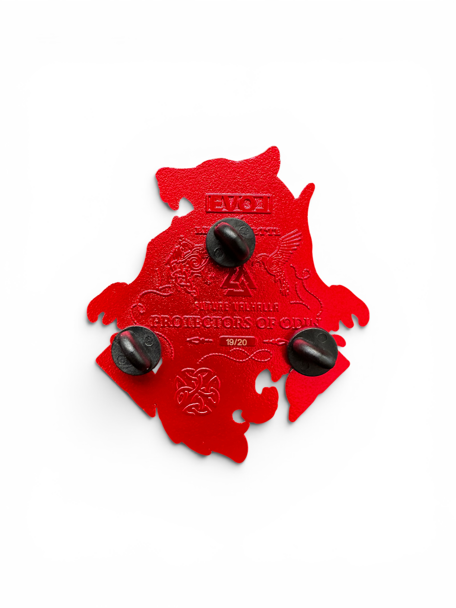 The Protectors Pin - Red Anodized