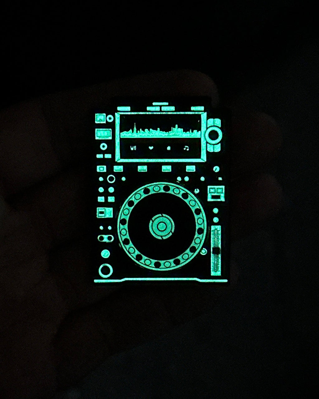 CDJ Pin - Black