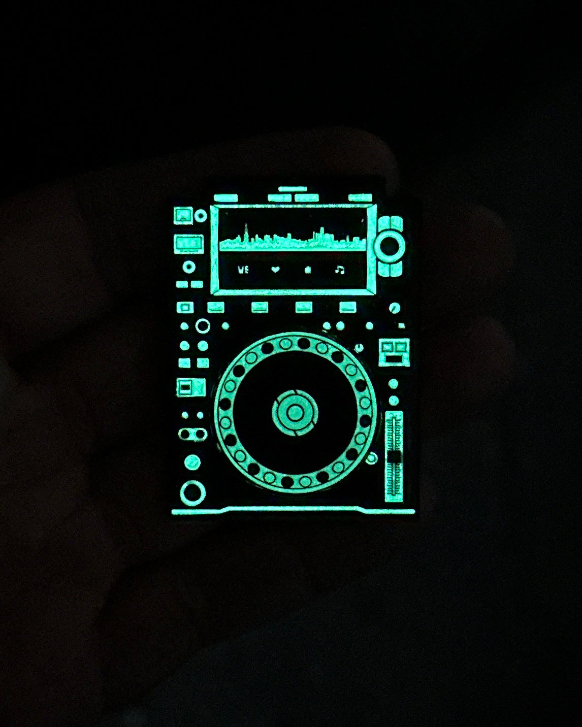 CDJ Pin - Black