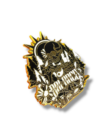 Balance Within Pin - Black and Gold