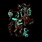 Headless Horseman Pin - Orange Ano