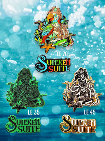 Sunken Suite Pins