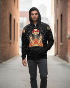 Bastet Amulet Zip-Up Hoodie