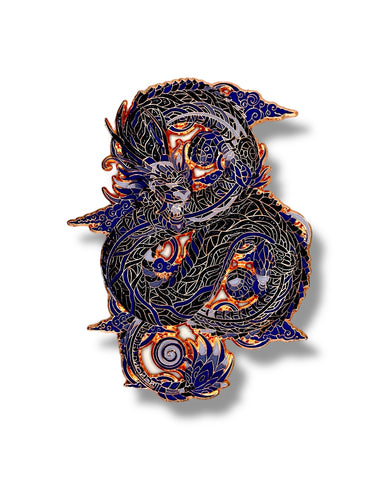 Nimbus Dragon Pin - OnyxGold