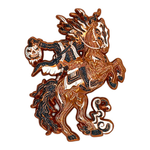 Headless Horseman Pin - Orange Ano