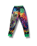 Midnight Guardian Crushed Velvet Joggers