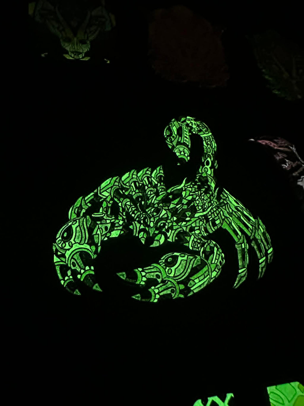 Apex Scorpion Pin - Black