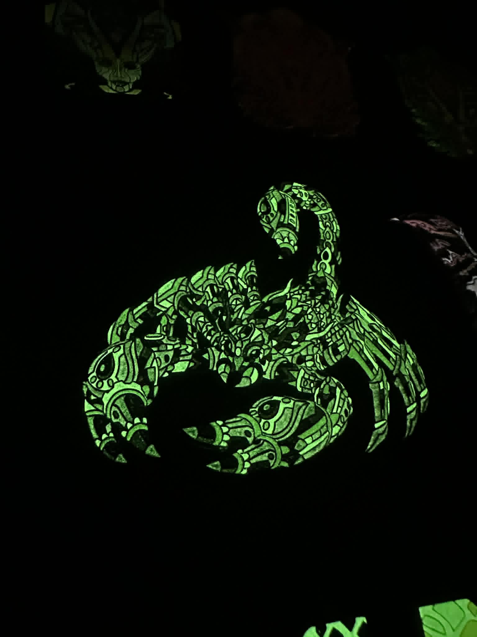 Apex Scorpion Pin - Black