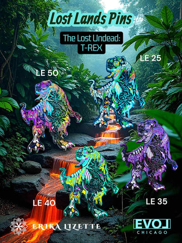 The Lost Undead Collection: T-Rex Pin
