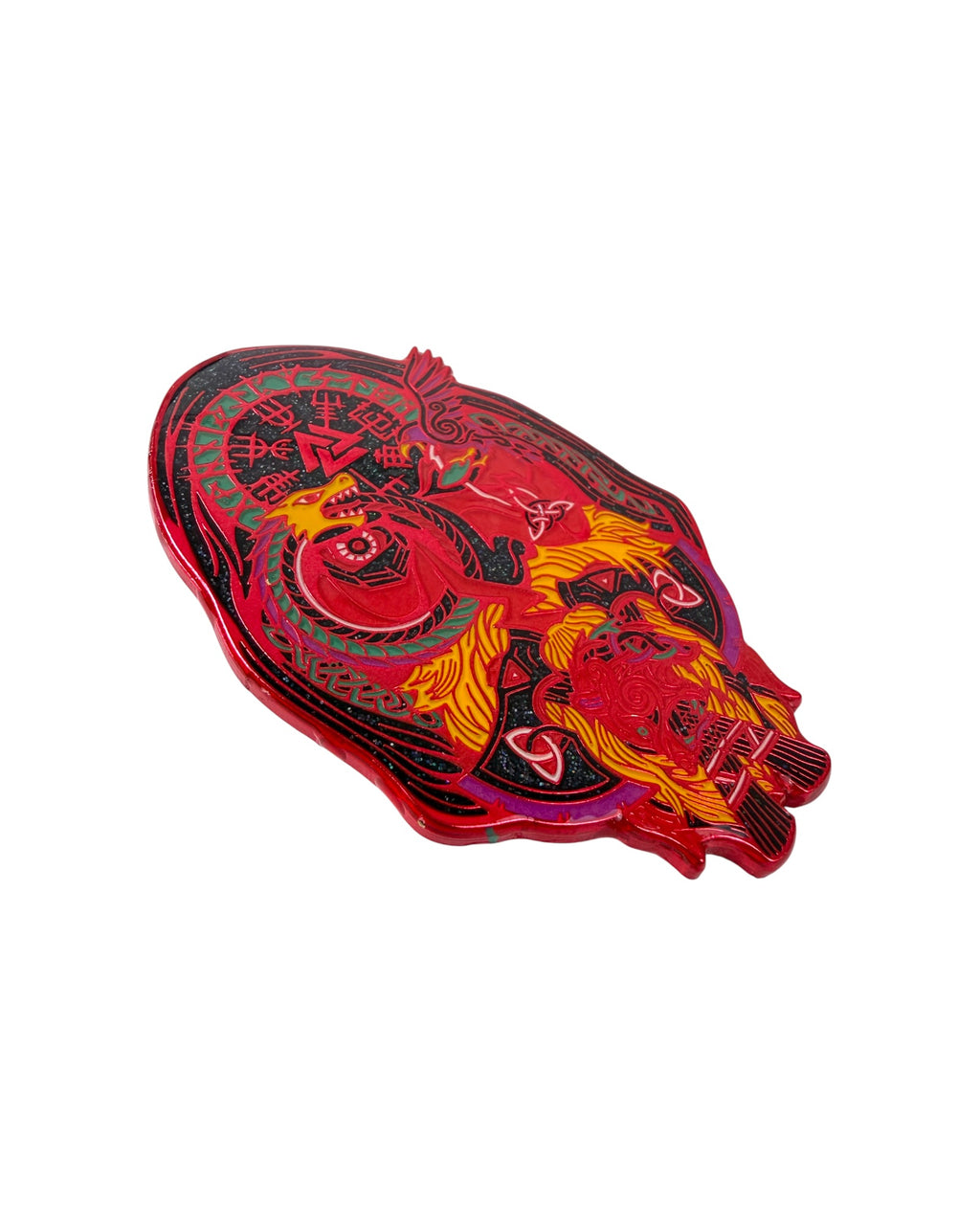 Odin Pin - Red Anodized