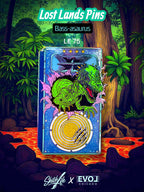 Bass-asaurus Pin