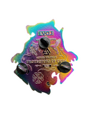 The Protectors Pin - Rainbow Anodized