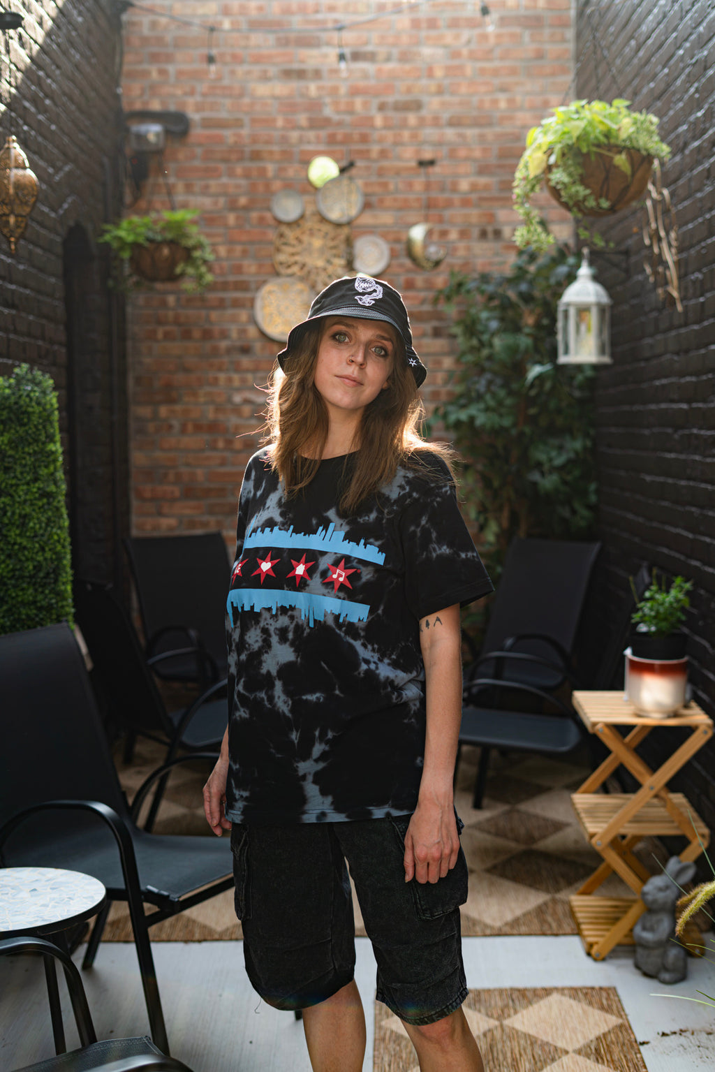 We Love House Music Tie Dye V2 Cotton T-Shirt