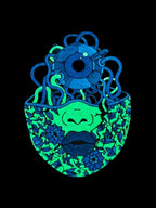 Cyborg Overload Pin - Gold