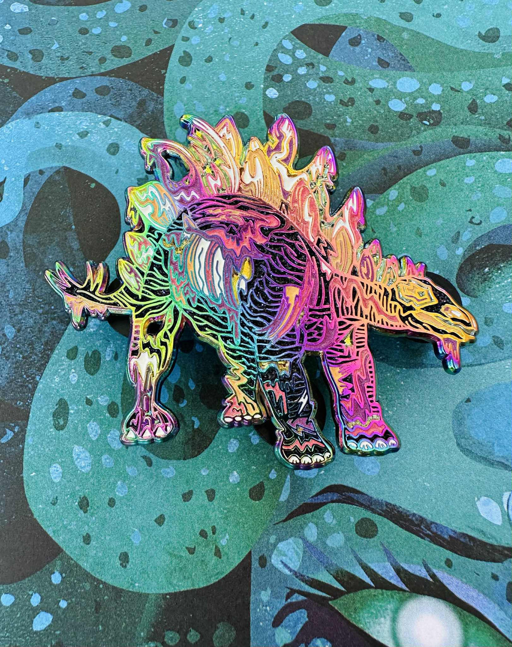 The Lost Undead Collection: Stegosaurus Pin