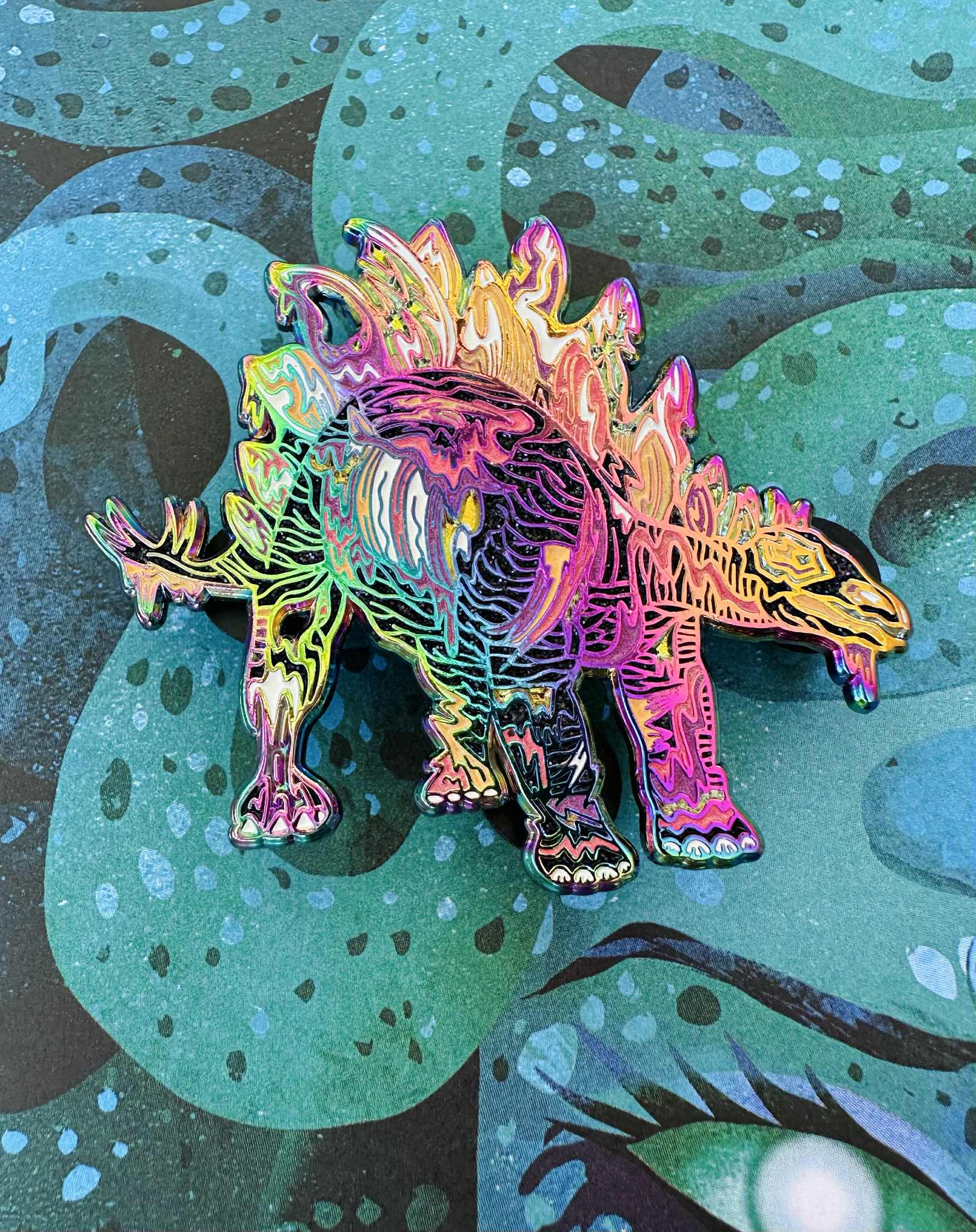 The Lost Undead Collection: Stegosaurus Pin