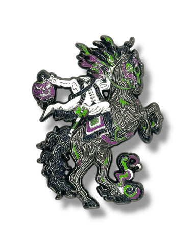 Headless Horseman Pin - Gunmetal