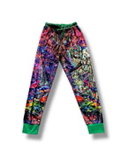 Midnight Guardian Crushed Velvet Joggers