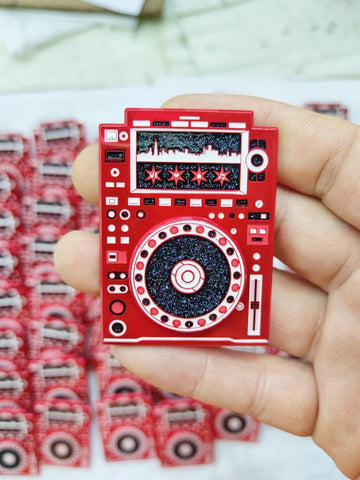 CDJ Pin - Red