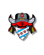 Madhouse Pin - Chicago Bulls and Blackhawks Tribute