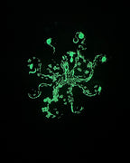 Cosmic Octopus Pin - Rainbow Anodized