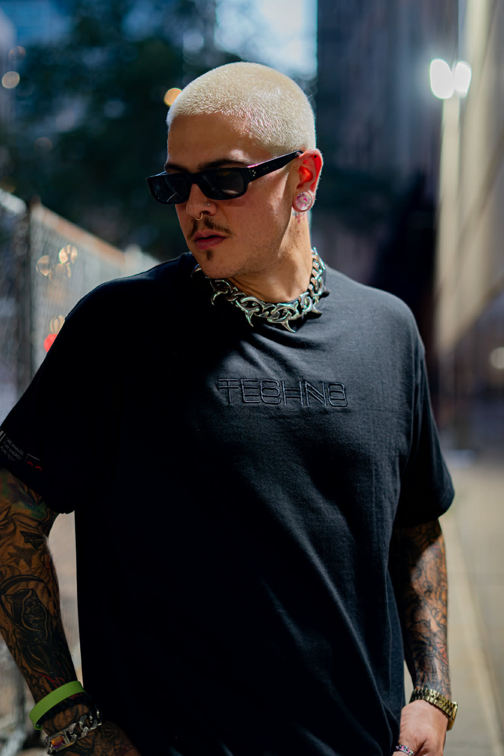 Techno 909 Frequency Cotton T-Shirt