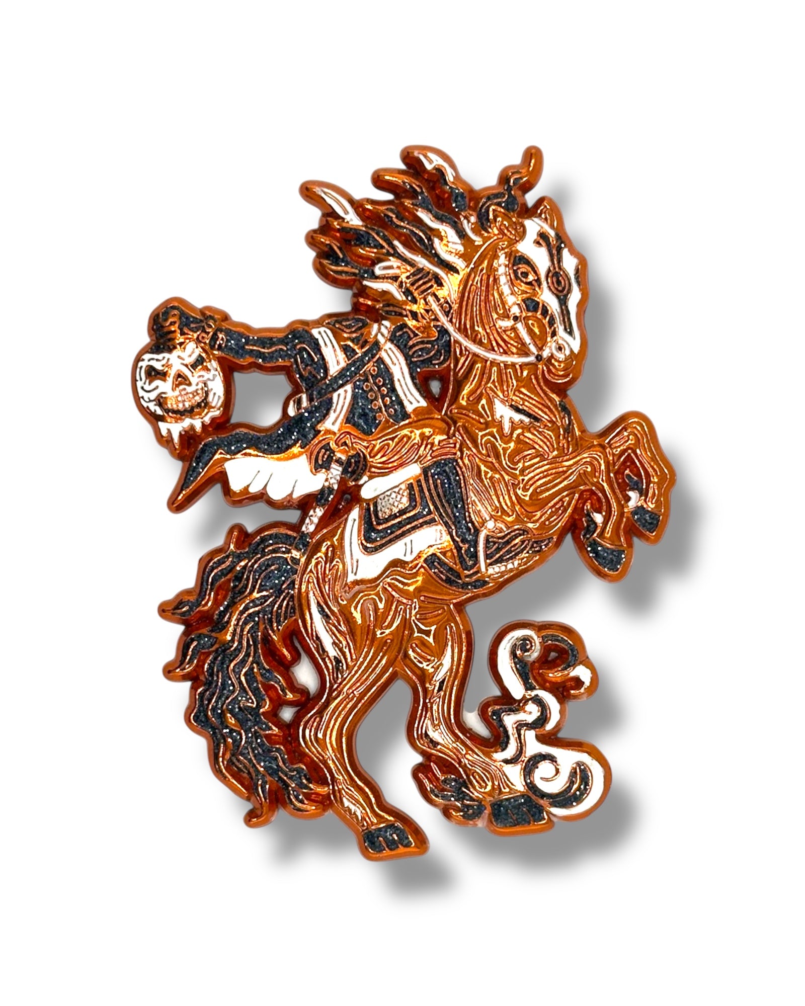 Headless Horseman Pin - Orange Ano