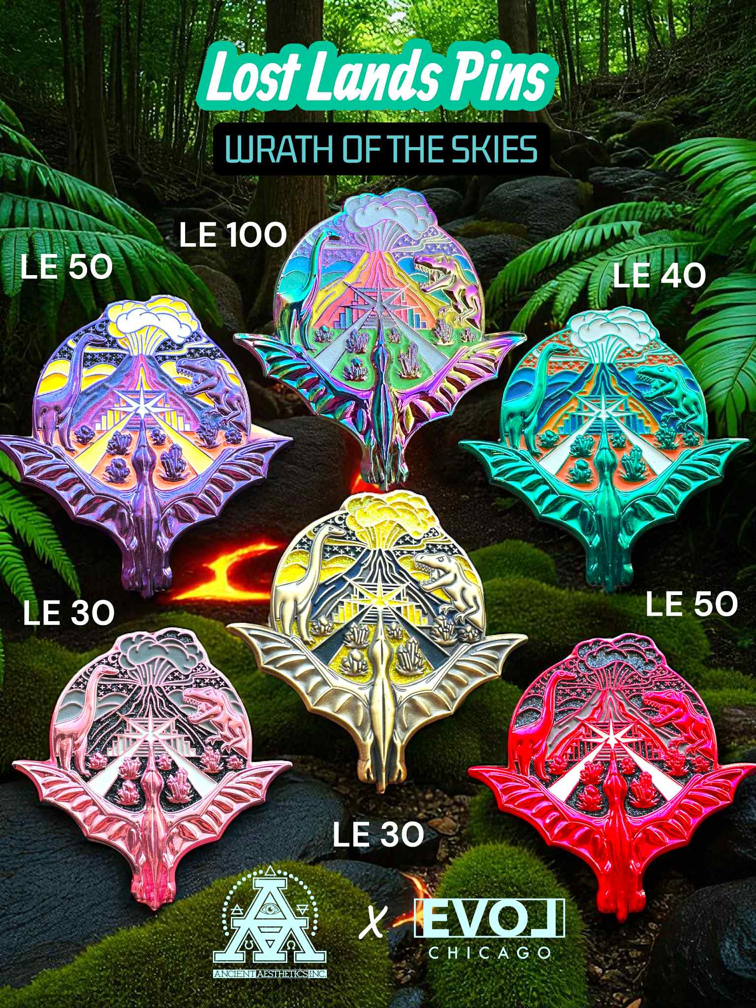 Wrath Of The Skies Pin