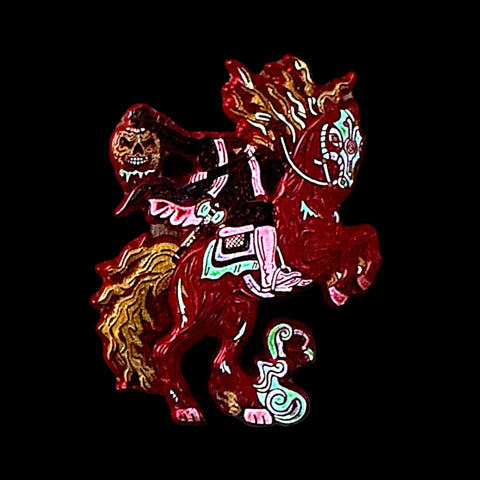 Headless Horseman Pin - Red Ano