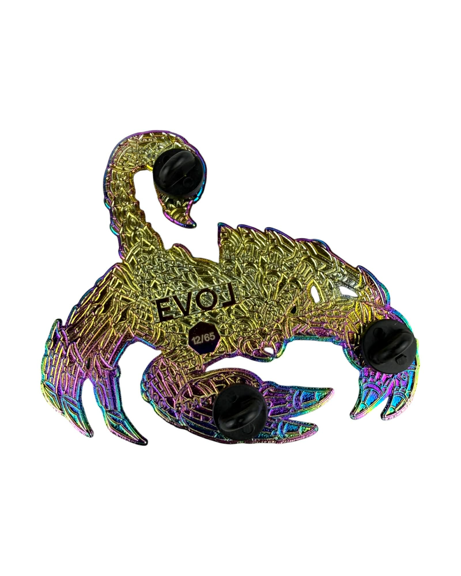 Apex Scorpion Pin - Rainbow Anodized