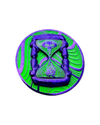 Time Keeper Pin - Purple Ano