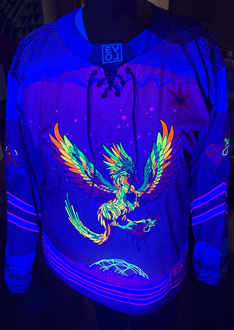 Phoenix Heart Sublimated Hockey Jersey