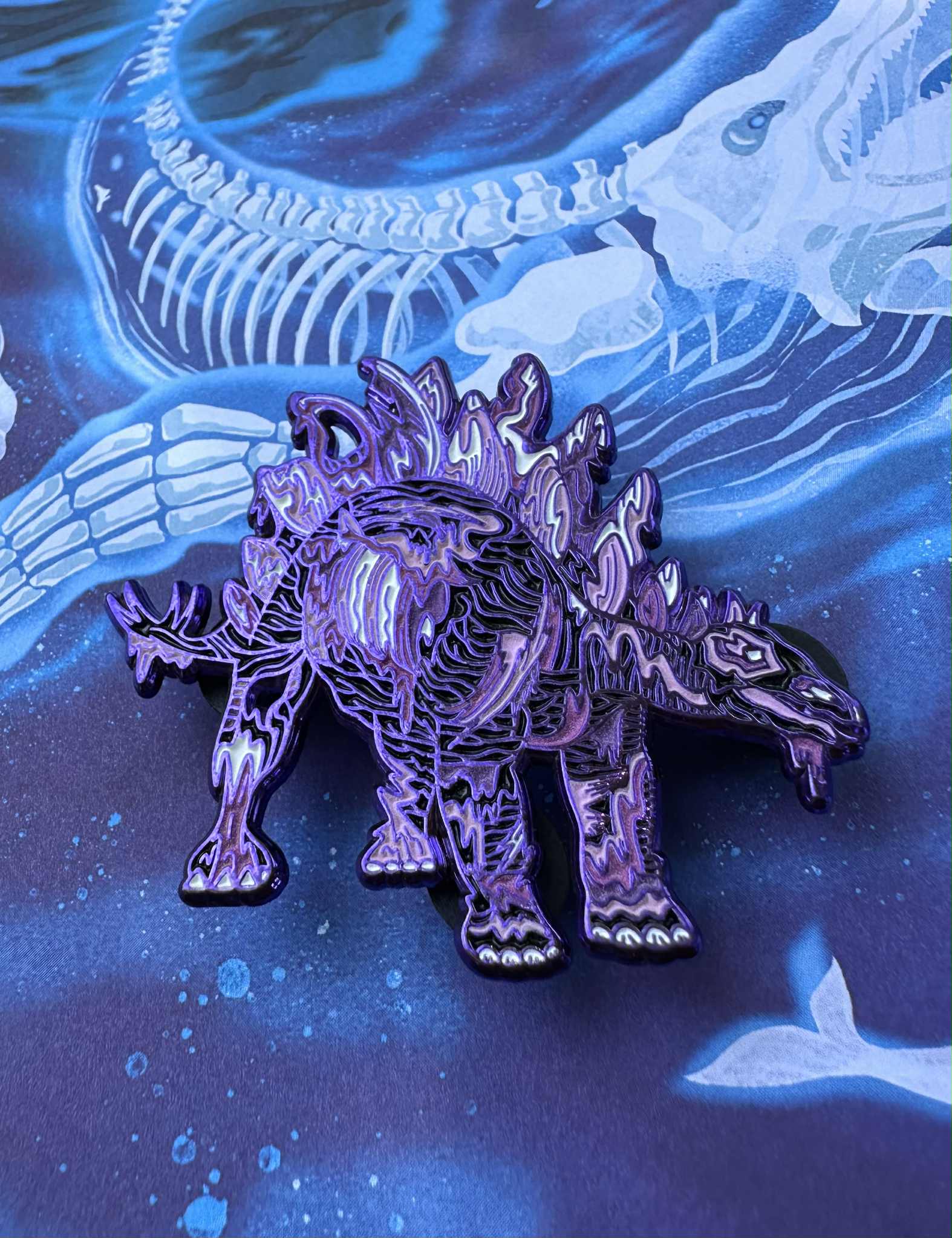 The Lost Undead Collection: Stegosaurus Pin