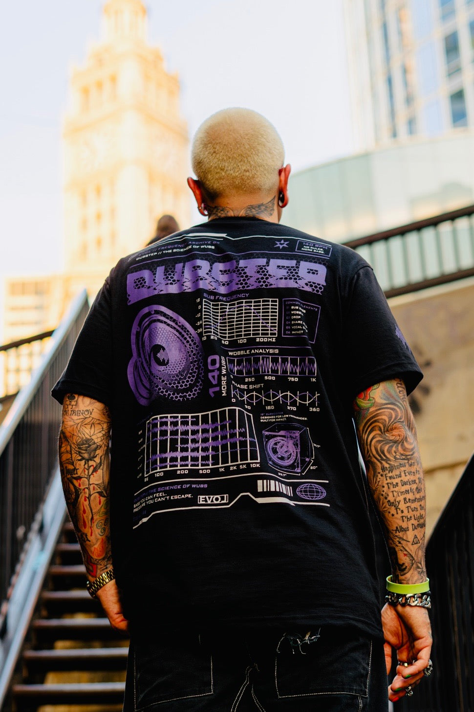 Dubstep 140 BPM Frequency Cotton T-Shirt