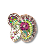 Aries Ram Goddess Pin
