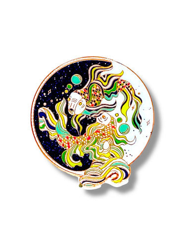 Pisces Koi Fish Pin
